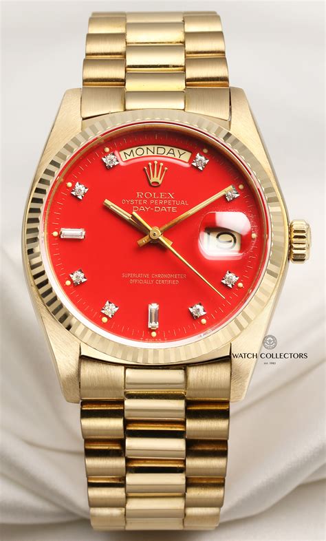 red face rolex datejust|red face Rolex for sale.